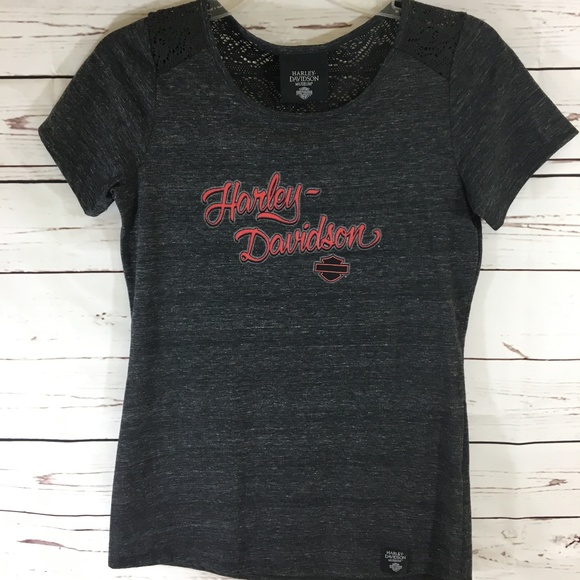 SOLD Harley-Davidson Black Short Sleeve T-Shirt ~ NWT - Picture 6 of 6